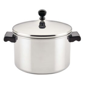 Farberware Classic Series Stainless Steel Saucepot with Lid, 4-Quart, Silver