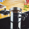 Classic Series 2qt Stainless Steel Double Boiler and Saucepan with Lid Silver