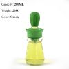 BBQ Tool Oil Bottle With Silicone Brush Oil Spray Baking Barbecue Grill Oil Dispenser Cookware Baking Kitchen Accessories