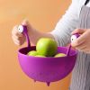 1pc Kitchen Strainer - Big-Eyed Monster Design BPA-Free Food Strainer For Fruits And Pasta - Fun And Safe